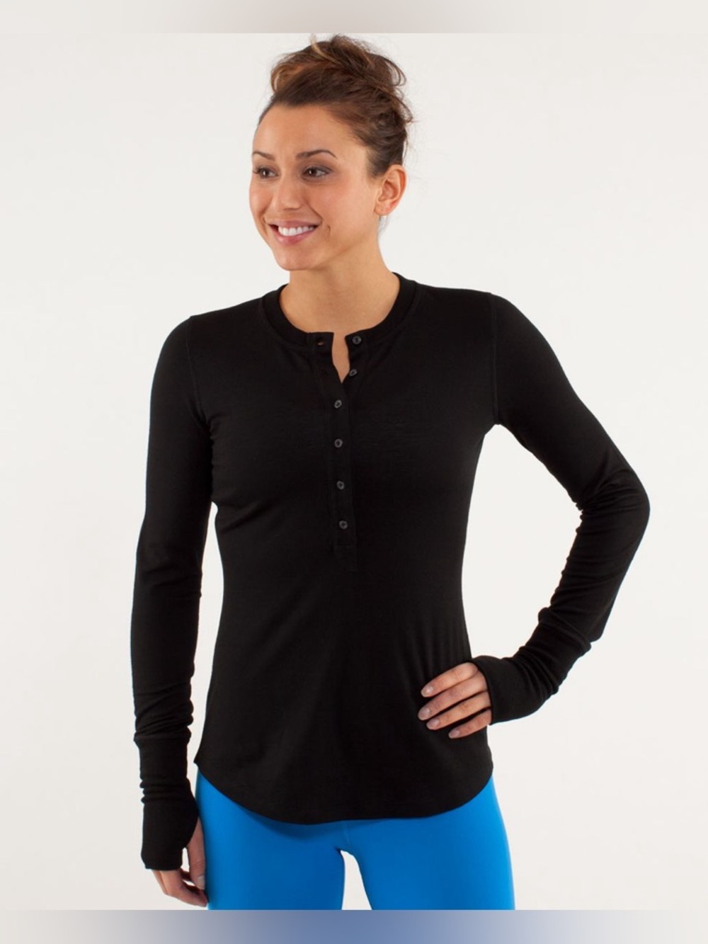 Lululemon Fireplace Jersey *Merino Wool Black